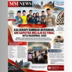 Kaligrafi Sumbar Bersinar, Ari Saputra Ramadhani Tembus Final MTQ Nasional XXXI