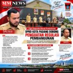 Tiga Ranperda Masuk Pembahasan, DPRD Kota Padang Dorong Penguatan Regulasi Pembangunan