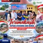 Pimpinan Muhammadiyah dan Aisyiyah X Koto Diatas Kunjungi Poskorda, Serahkan Bantuan untuk Korban Banjir dan Galodo Solok