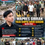 Wapres Gibran Tinjau Langsung Dampak Galodo Solok, Tekankan Percepatan Penanganan dan Pemulihan