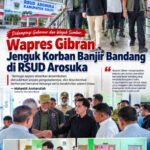 Didampingi Gubernur dan Wagub Sumbar, Wapres Gibran Jenguk Korban Banjir Bandang di RSUD Arosuka