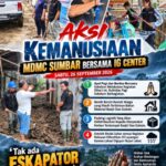Tak Ada Ekskavator, Tangan Pun Jadi: MDMC Sumbar dan IG Center Kembali Bergerak Bersihkan Rumah Warga Terdampak Galodo