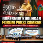 Gubernur Mahyeldi Kukuhkan Forum PAKSI Sumbar, Dorong Gerakan Antikorupsi Tak Berhenti di Seremoni