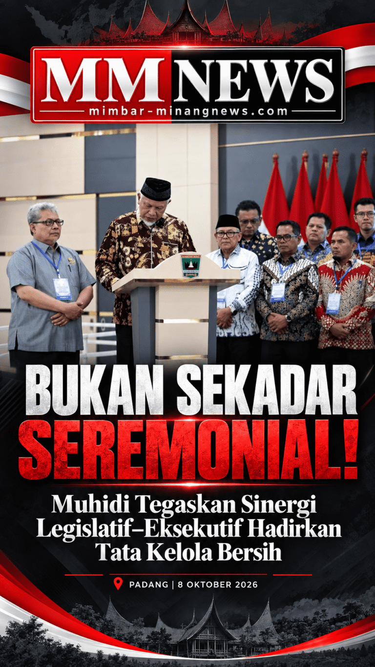 Bukan Sekadar Seremonial, Muhidi Tegaskan Sinergi Legislatif-Eksekutif untuk Perkuat Tata Kelola Bersih