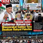 Gubernur Mahyeldi Ajak Masyarakat Sumbar Terus Doakan Palestina