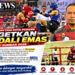 Pengkot Muaythai Kota Padang Bidik 8 Medali Emas di Porprov XVI Sumbar 2026