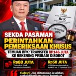Sekda Pasaman Perintahkan Pemeriksaan Khusus Temuan BPK di DPRD, Transfer Rp146 Juta ke Rekening Pribadi Jadi Sorotan