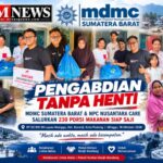 Pengabdian Tanpa Henti, MDMC Sumbar dan NPC Nusantara Care Salurkan 230 Porsi Makanan untuk Korban Banjir di Kuranji