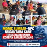 MDMC SUMBAR DAN NPC NUSANTARA CARE TERUS HADIR, SIAPKAN 230 PORSI MAKANAN UNTUK KORBAN BANJIR DI KURANJI