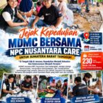 MDMC Sumbar dan NPC Nusantara Care Terus Salurkan 230 Porsi Nasi Bungkus untuk Korban Banjir Bandang di Padang