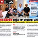 Irman Gusman Jenguk Istri Ketua MUI Sumbar Korban Kebakaran KMP Batumandi di Cilegon