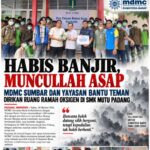 Habis Banjir, Muncullah Asap: MDMC Sumbar dan Yayasan Bantu Teman Dirikan Ruang Ramah Oksigen di Padang