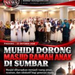 Muhidi Dorong Masjid Ramah Anak di Sumbar, Jadi Ruang Aman dan Edukatif bagi Generasi Muda