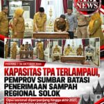 Kapasitas TPA Regional Solok Terlampaui, Pemprov Sumbar Batasi Sampah Masuk hingga Akhir 2027